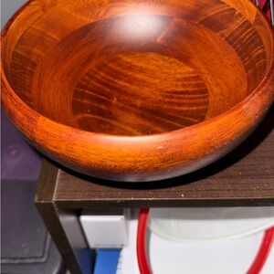 Elegant Wooden Bowl for Dining 6 bowls